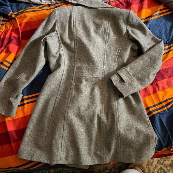 Anne Klein Wool Blend Peacoat Medium - Picture 2 of 16